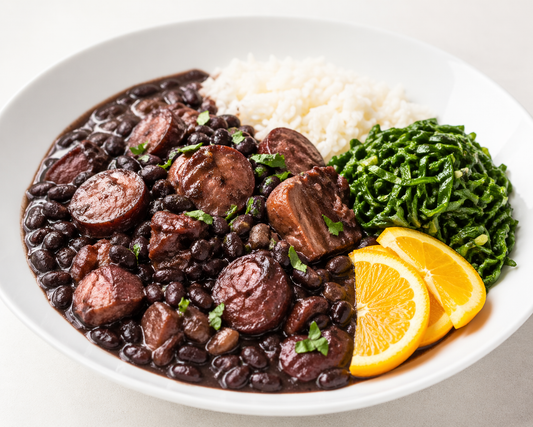 Brazilian Feijoada with Smoked Meats and Black Beans