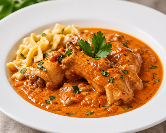 Hungarian Paprika Rabbit Stew