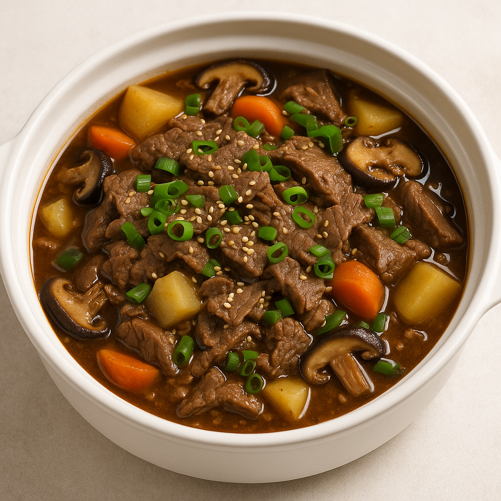 Korean Bulgogi-Style Beef Stew