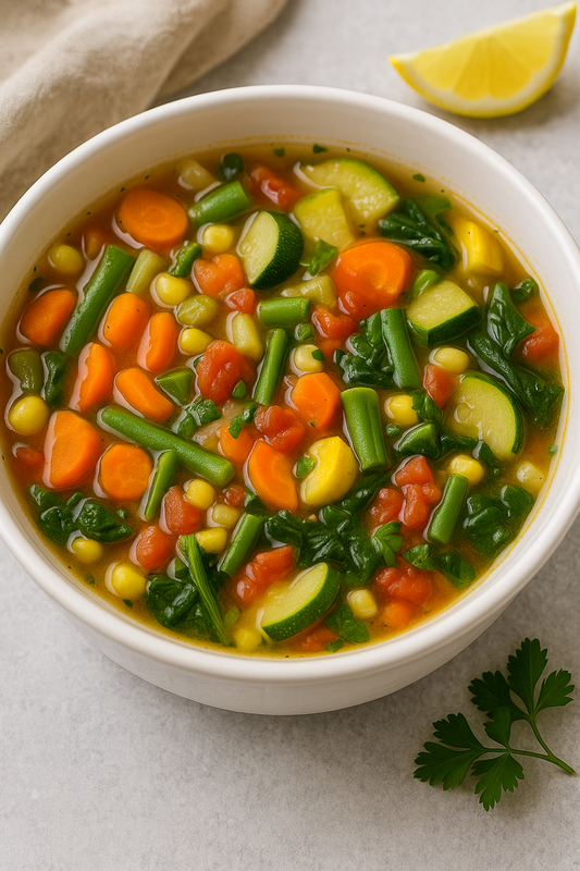 Summer Garden Vegetable Soup