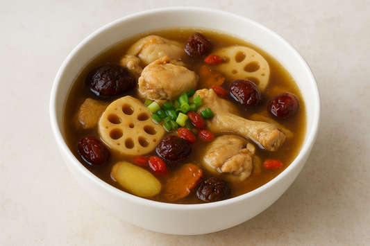 Herbal Chicken & Lotus Root Soup