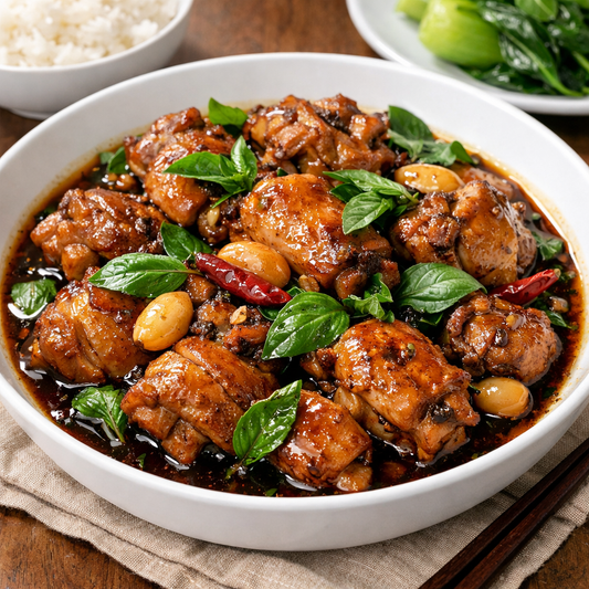 Three-Cup Taiwanese Chicken