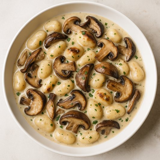 Wild Mushroom & Truffle Cream Gnocchi