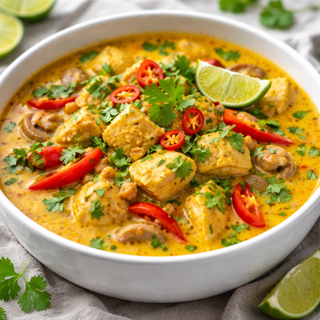 Coconut–Lemongrass Chicken Stew
