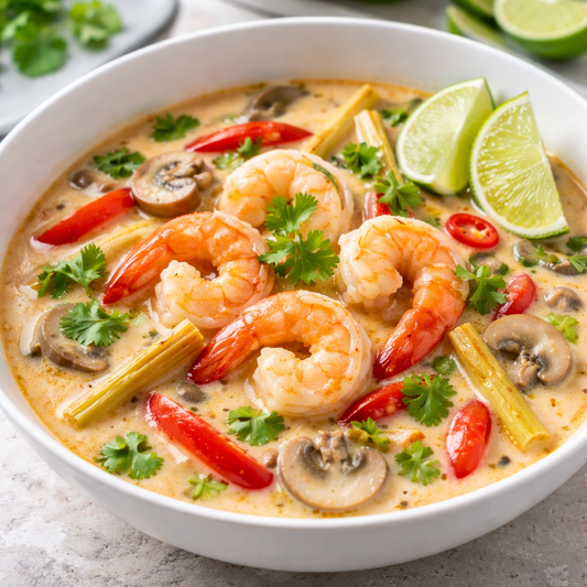 Thai Coconut Lemongrass Shrimp