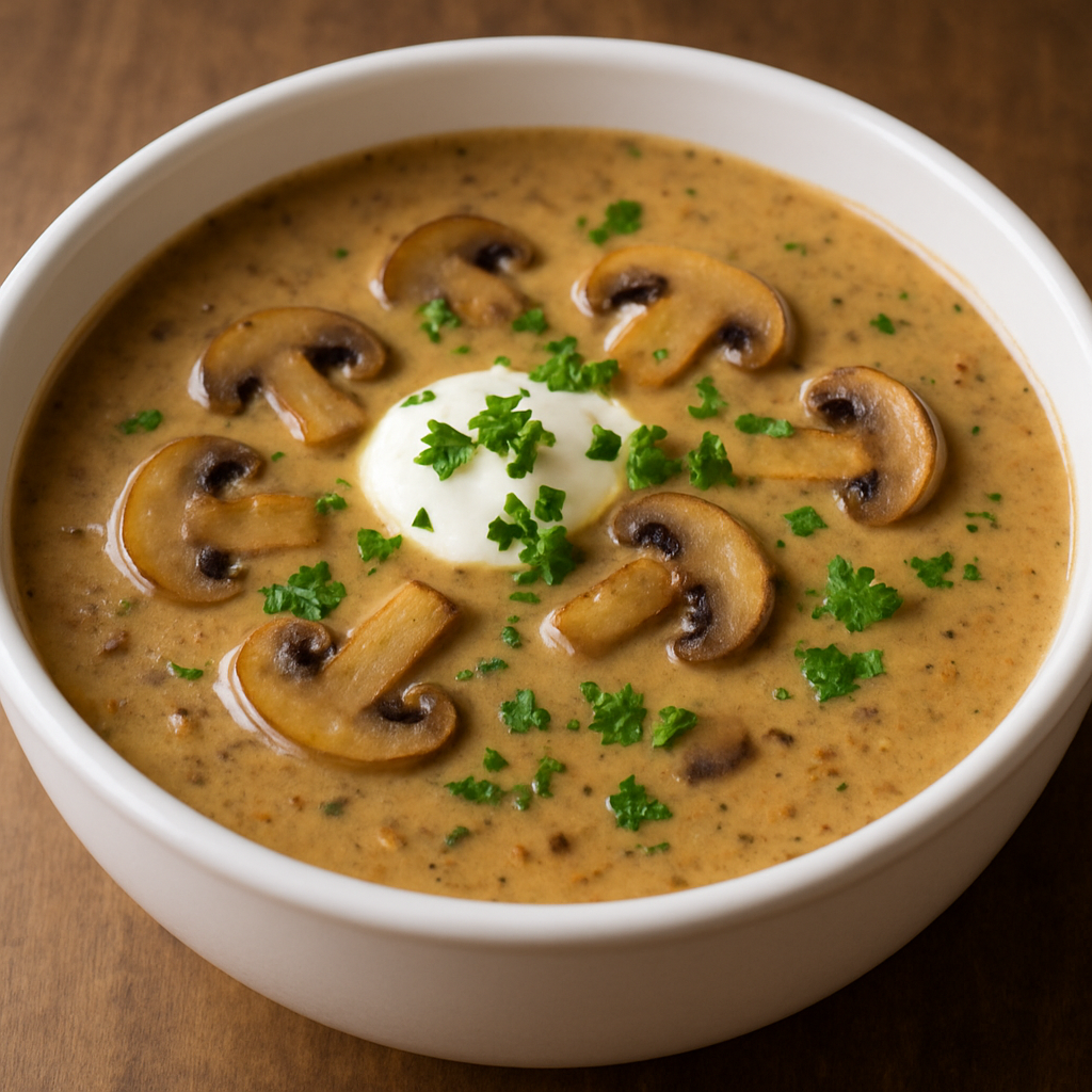 Hungarian Mushroom Soup