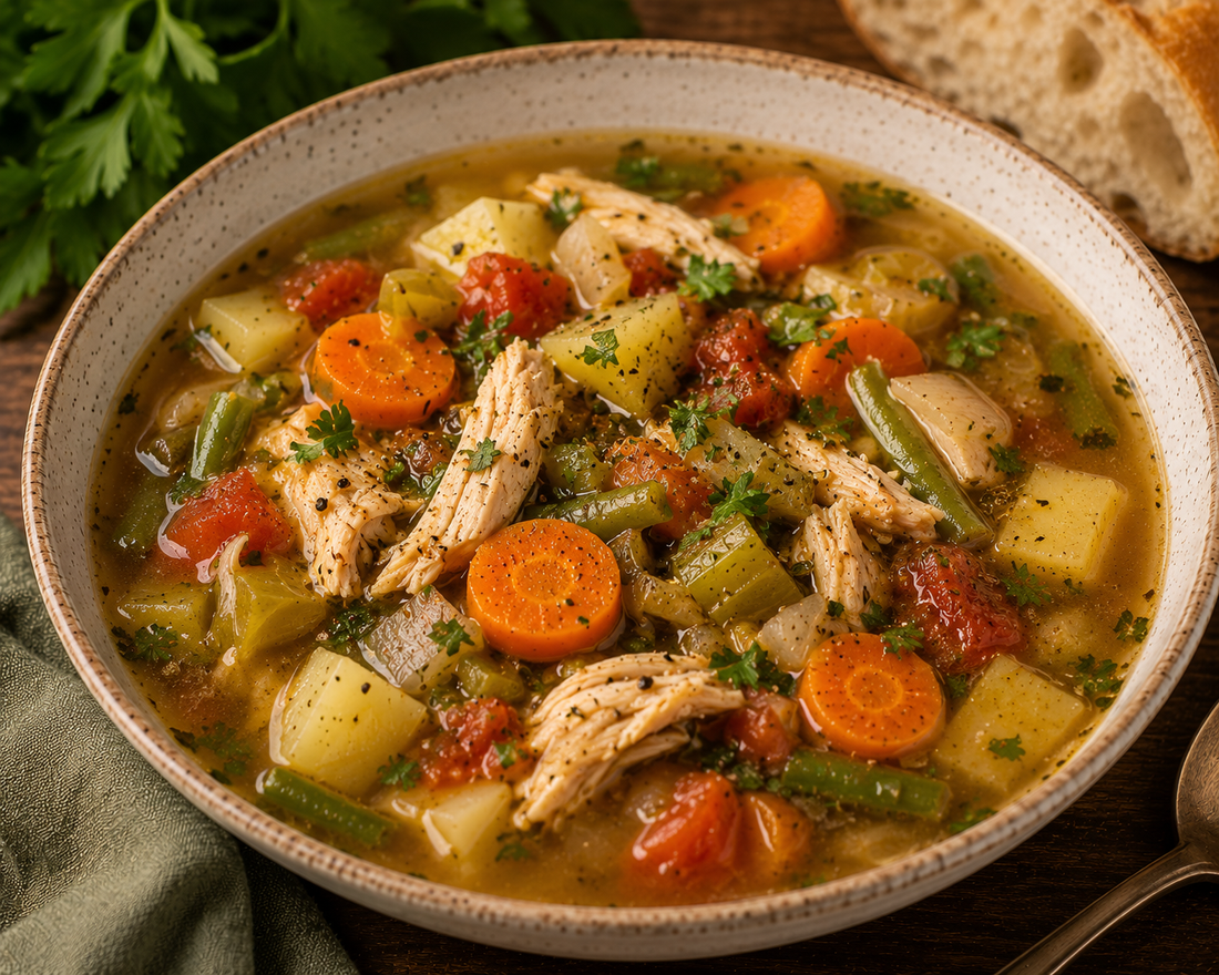 Hearty Chicken & Vegetable Soup
