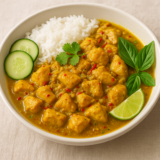 Vietnamese Lemongrass Coconut Chicken