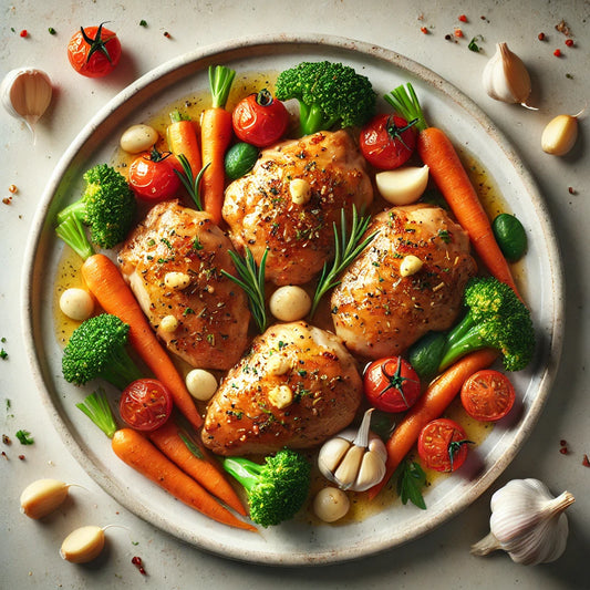 Garlic Butter Chicken with Veggies