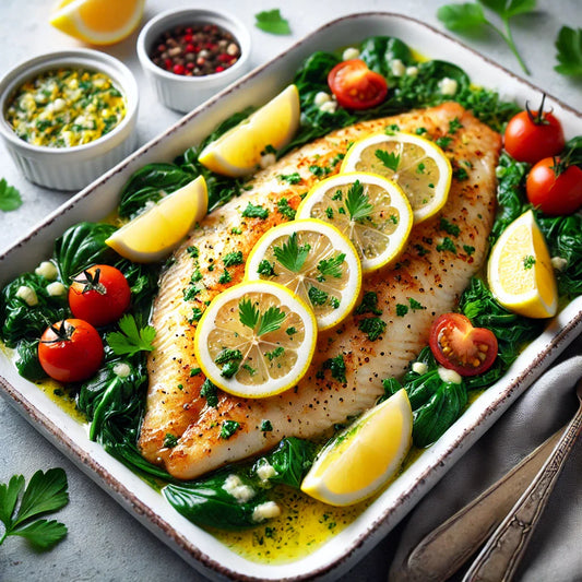 Garlic Lemon Butter Tilapia