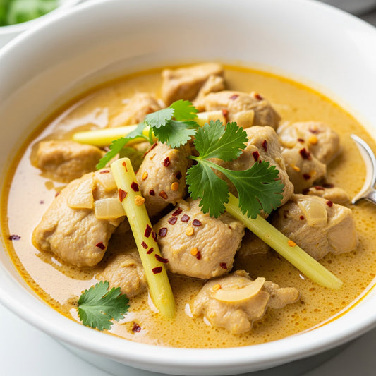 Coconut Lemongrass Chicken Curry
