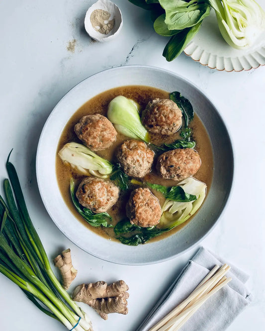 Chinese Braised Lion’s Head Meatballs